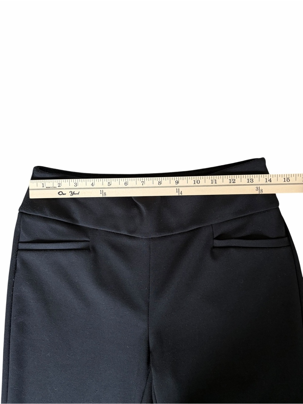 New York & Company Black Bootcut Ponte Pants Size S Tall - Picture 3 of 8